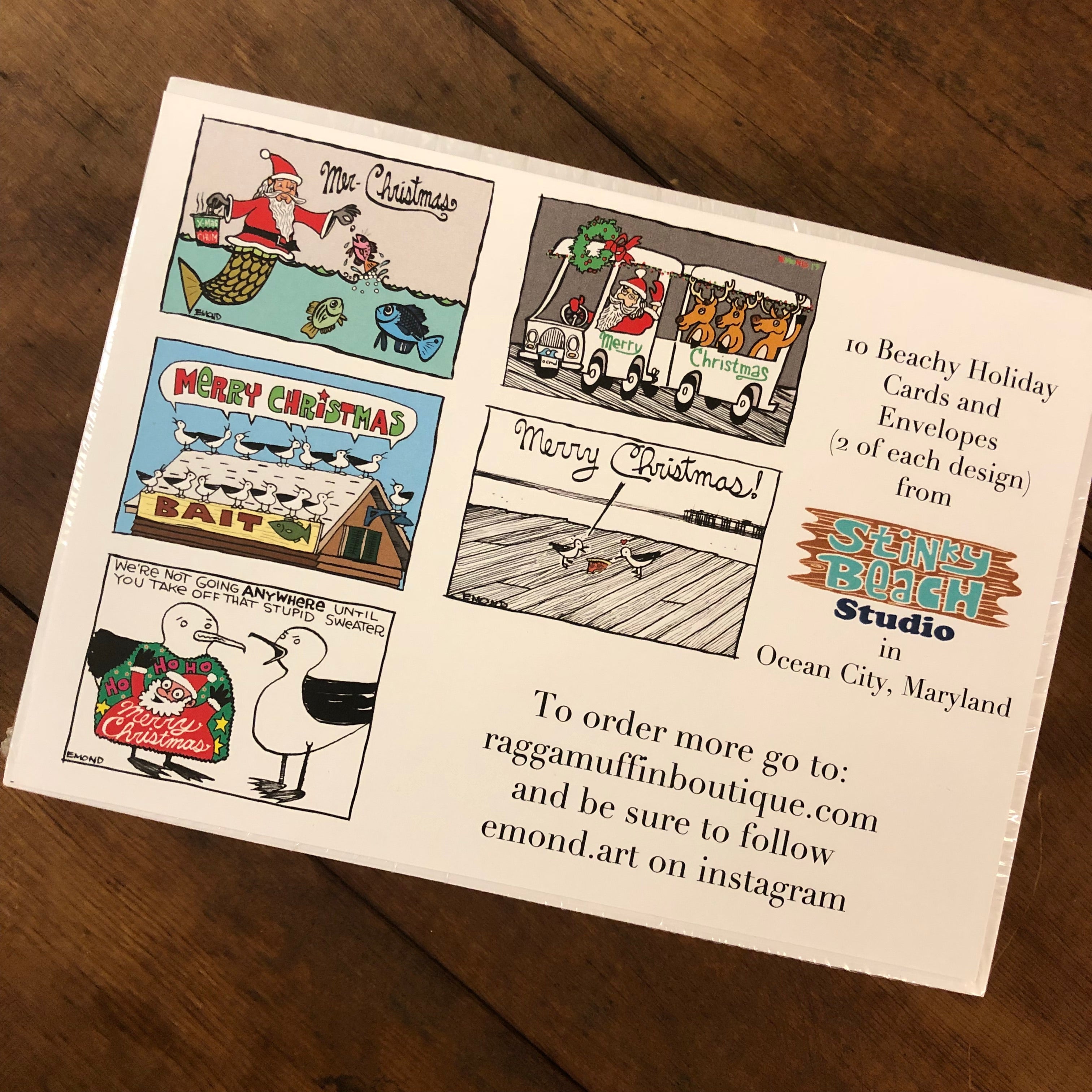 Ocean City Christmas Cards