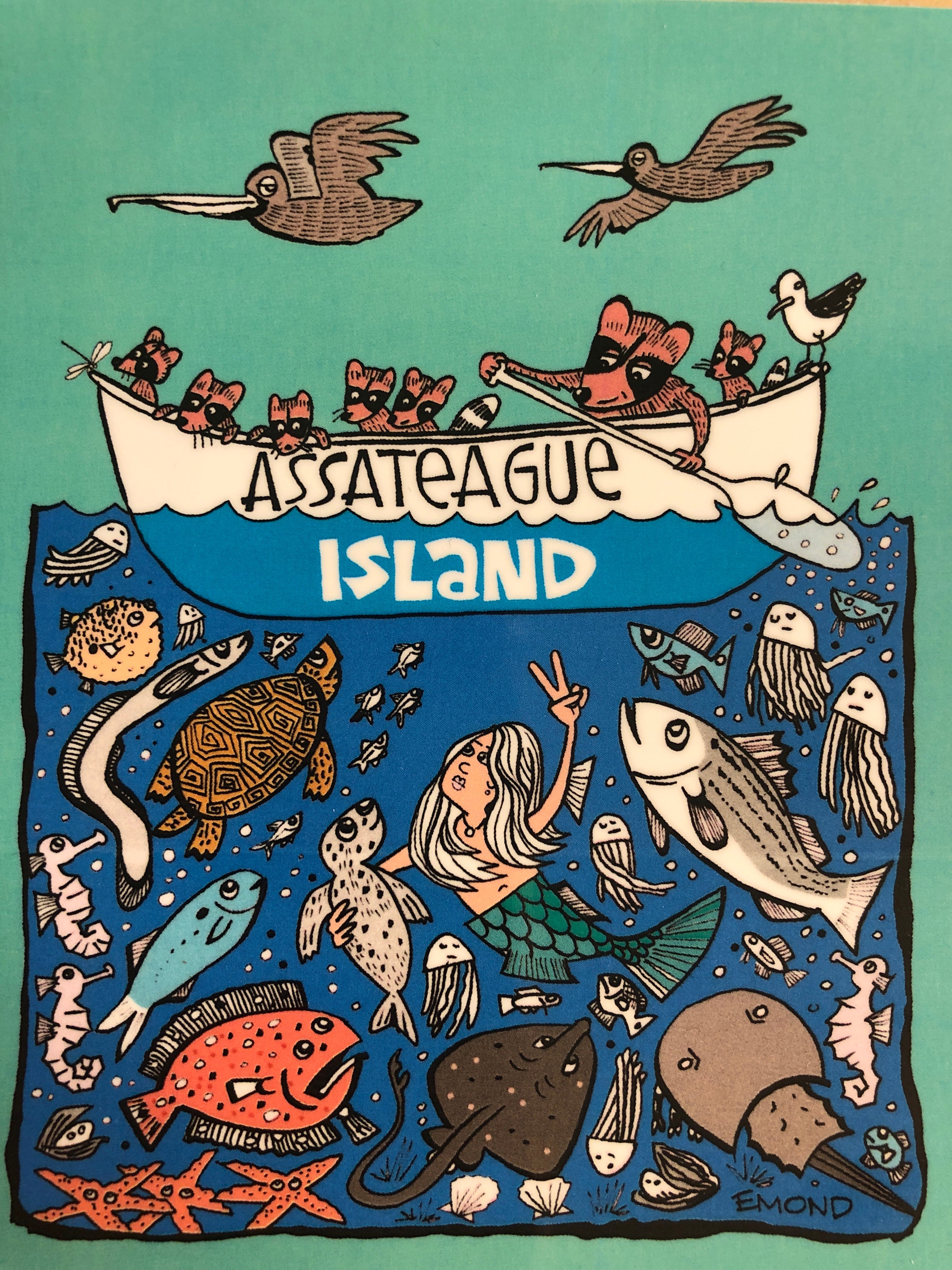 Assateague Island Sticker