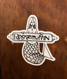Raggamuffin Mermaid Sticker